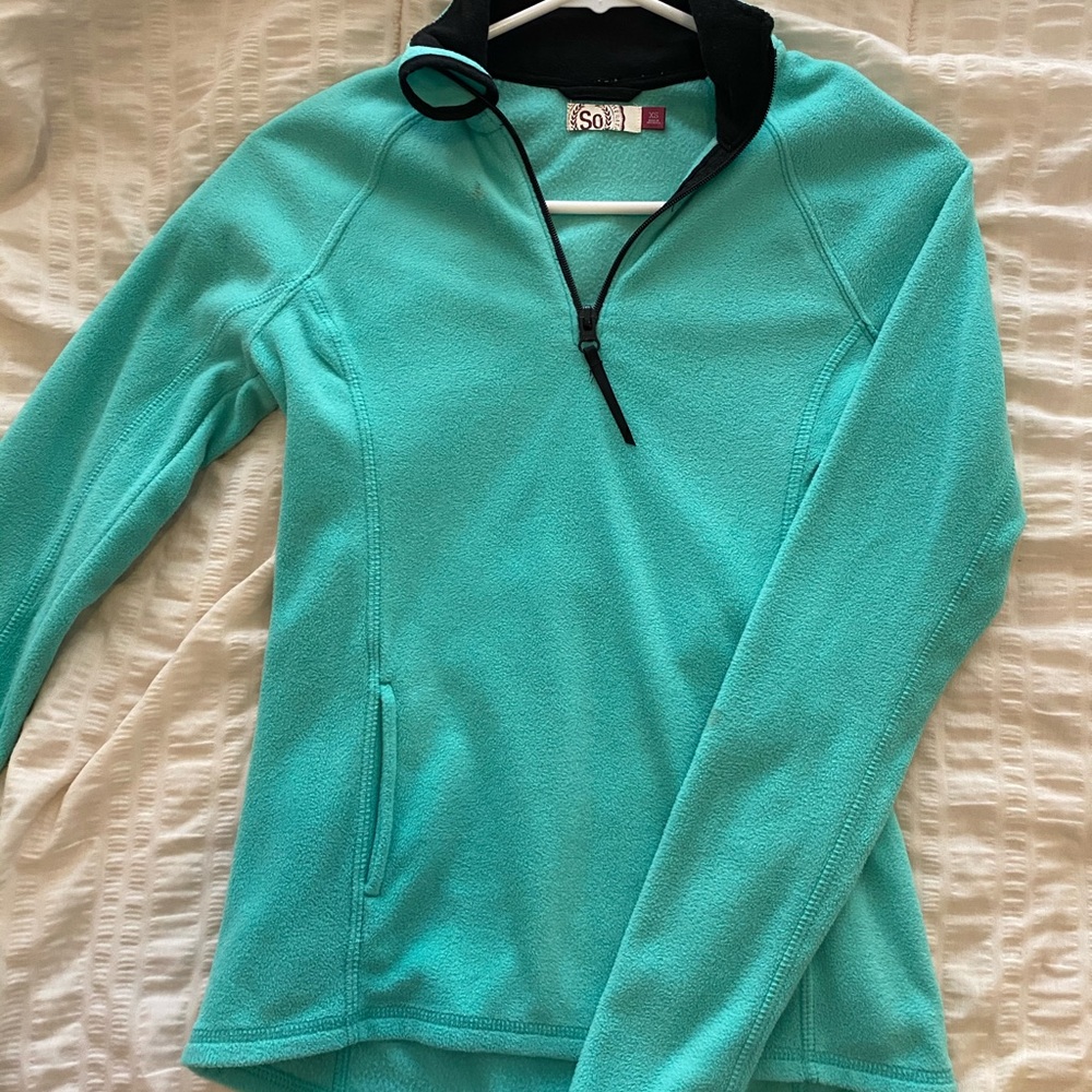fleece pull over